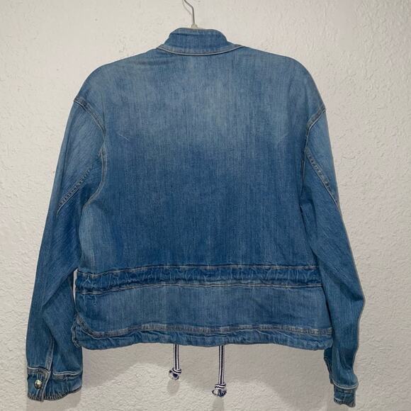 Veronica Beard Roz Drawstring Peplum Jacket in Astra Medium NWT - Picture 4 of 10